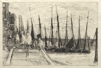 Billingsgate by James McNeill Whistler