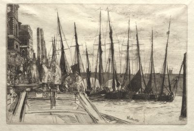 Billingsgate by James McNeill Whistler