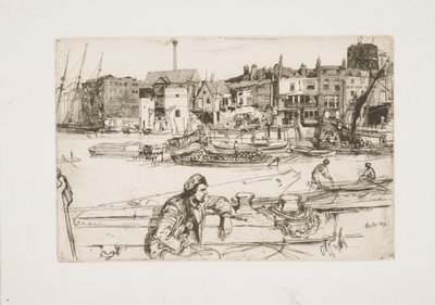 Black Lion Wharf by James McNeill Whistler