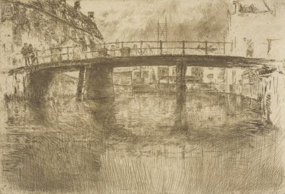 Bridge, Amsterdam by James McNeill Whistler