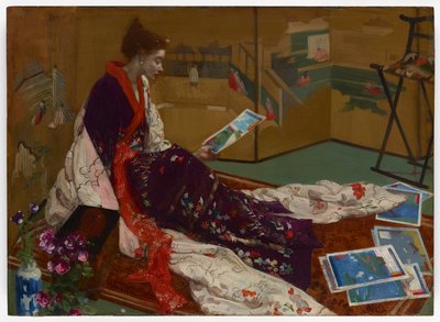 Caprice in Purple and Gold: The Golden Screen by James Abbott McNeill Whistler