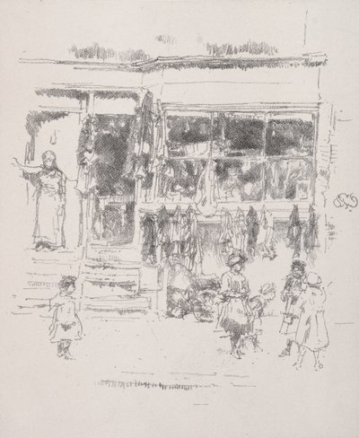 Chelsea Rags by James McNeill Whistler