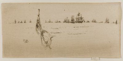 Dipping the Flag by James Abbott McNeill Whistler