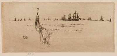 Dipping the Flag by James Abbott McNeill Whistler