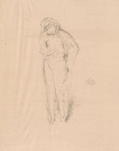 Draped Figure, Standing by James Abbott McNeill Whistler