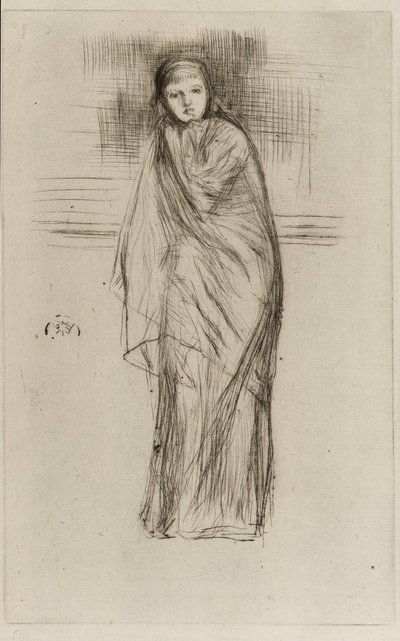 Draped Model by James Abbott McNeill Whistler