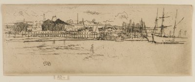 Dry Docks, Southampton by James Abbott McNeill Whistler
