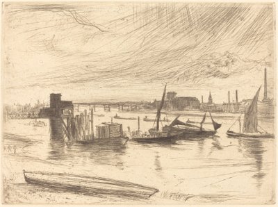 Early Morning, Battersea by James Abbott McNeill Whistler