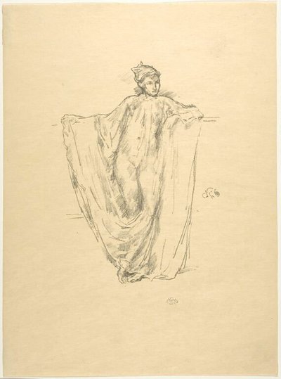 Figure Study by James McNeill Whistler