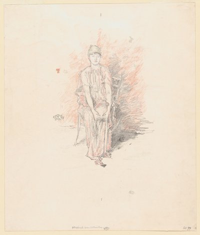 Figure Study in Colors by James Abbott McNeill Whistler