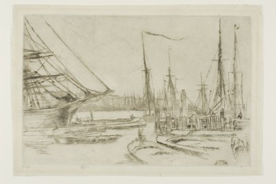 From Billingsgate by James Abbott McNeill Whistler