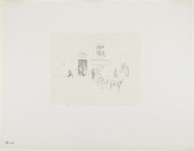 Gaiety Stage Door by James Abbott McNeill Whistler