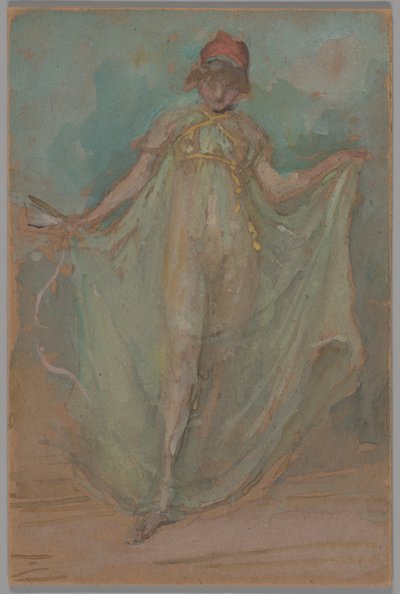 Green and Blue: The Dancer by James McNeill Whistler