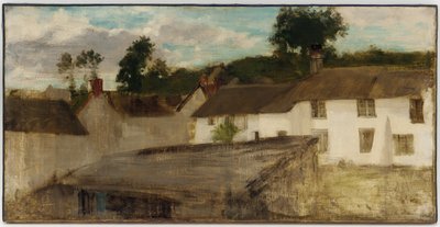 Green and Silver: The Devonshire Cottages by James Abbott McNeill Whistler
