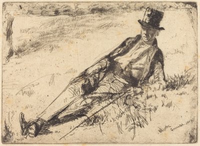 Greenwich Pensioner by James McNeill Whistler