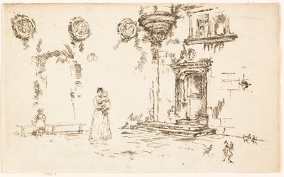 Hôtel Lallemont, Bourges by James McNeill Whistler