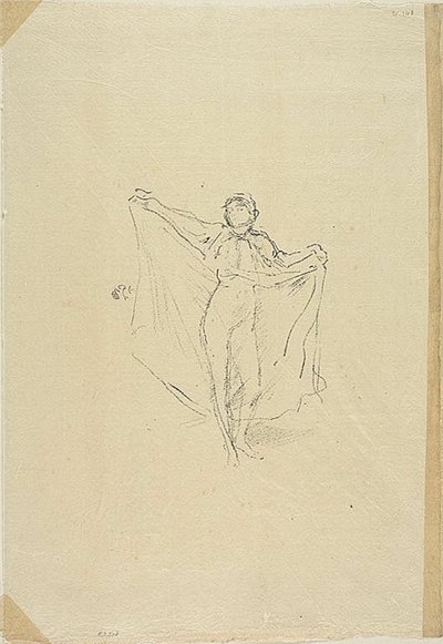 The Dancer: A Study of the Nude by James Abbott McNeill Whistler