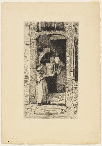 The Mustard Seller by James Abbott McNeill Whistler