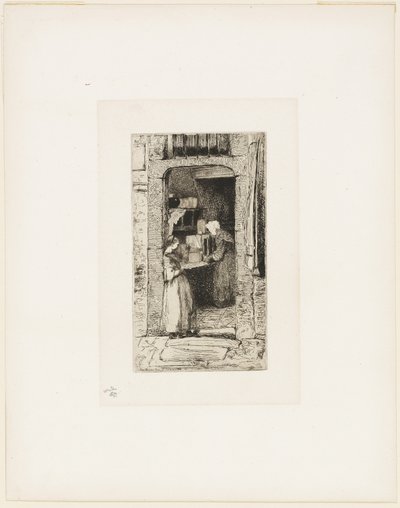 The Mustard Seller by James Abbott McNeill Whistler