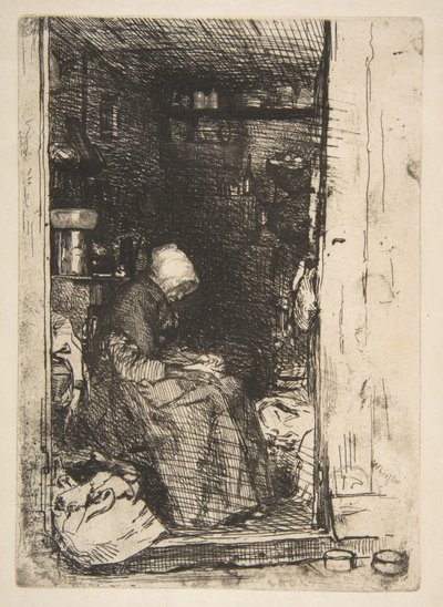 The Old Rag Woman by James McNeill Whistler