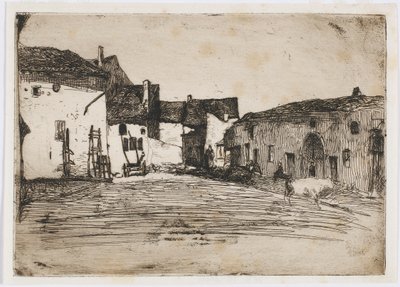 Liverdun. One of the Twelve Etchings from Nature by James Abbott McNeill Whistler