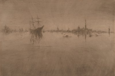 Nocturne, from Venice, a Series of Twelve Etchings (the "First Venice Set") by James Abbott McNeill Whistler