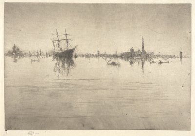 Nocturne, from the First Venice Set by James Abbott McNeill Whistler