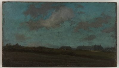 Note in Blue and Opal—The Sun Cloud by James Abbott McNeill Whistler