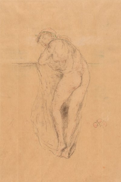 Nude Model, Back View by James Abbott McNeill Whistler