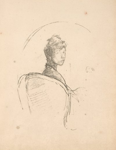 Portrait Study: Miss Rosalind Birnie Philip by James Abbott McNeill Whistler