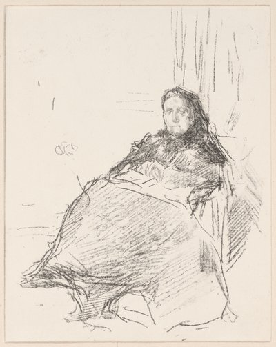 Portrait Study: Mrs. Philip, No. 2 by James Abbott McNeill Whistler