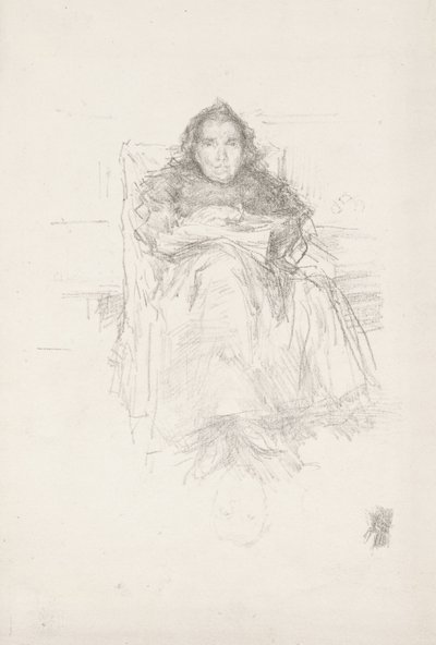 Portrait Study: Mrs. Philip, No. 3 by James Abbott McNeill Whistler