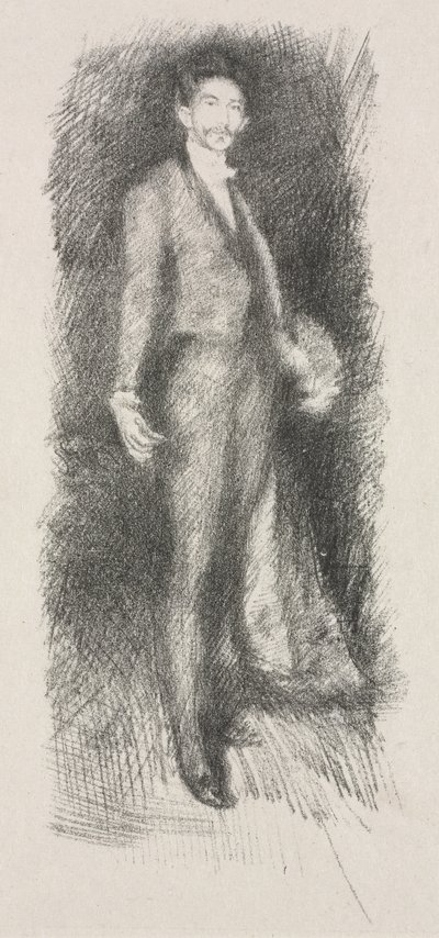 Portrait of Count Robert de Montesquiou by James McNeill Whistler