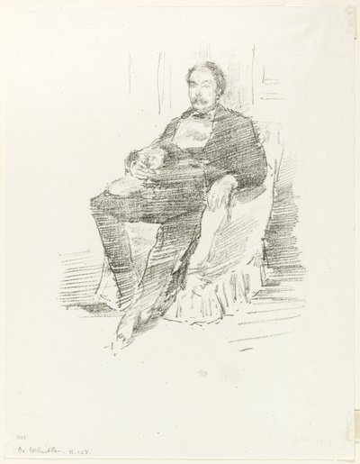 Portrait of Dr. Whistler, No. 2 by James Abbott McNeill Whistler