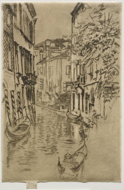 Quiet Canal by James McNeill Whistler