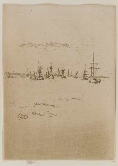 Return to Tilbury by James Abbott McNeill Whistler