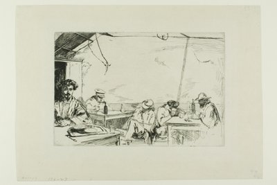 Soup for Three Sous by James Abbott McNeill Whistler