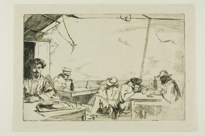 Soup for Three Sous by James Abbott McNeill Whistler