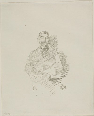 Stéphane Mallarmé by James McNeill Whistler