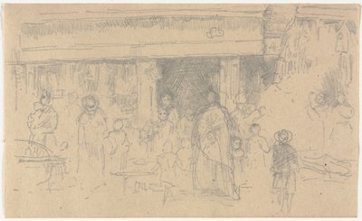 Street Scene by James McNeill Whistler