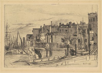Thames Police by James McNeill Whistler