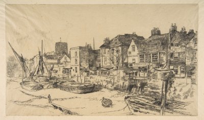 The "Adam and Eve," Old Chelsea by James McNeill Whistler