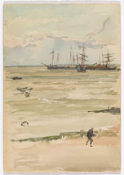 The Anchorage by James Abbott McNeill Whistler