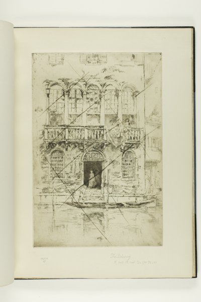 The Balcony by James McNeill Whistler