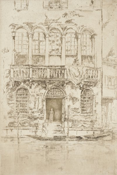 The Balcony by James McNeill Whistler