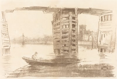 The Broad Bridge by James Abbott McNeill Whistler