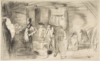 The Forge by James McNeill Whistler