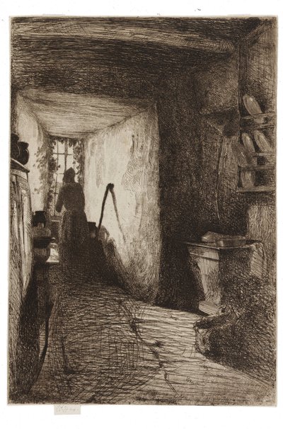 The Kitchen by James Abbott McNeill Whistler