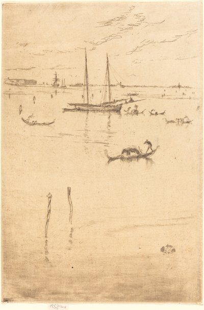 The Little Lagoon by James Abbott McNeill Whistler