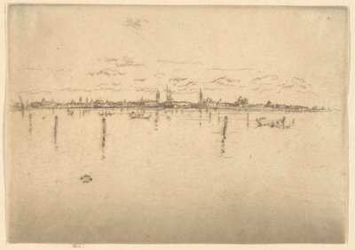 The Little Venice, from the First Venice Set (Venice, A Series of Twelve Etchings) by James Abbott McNeill Whistler